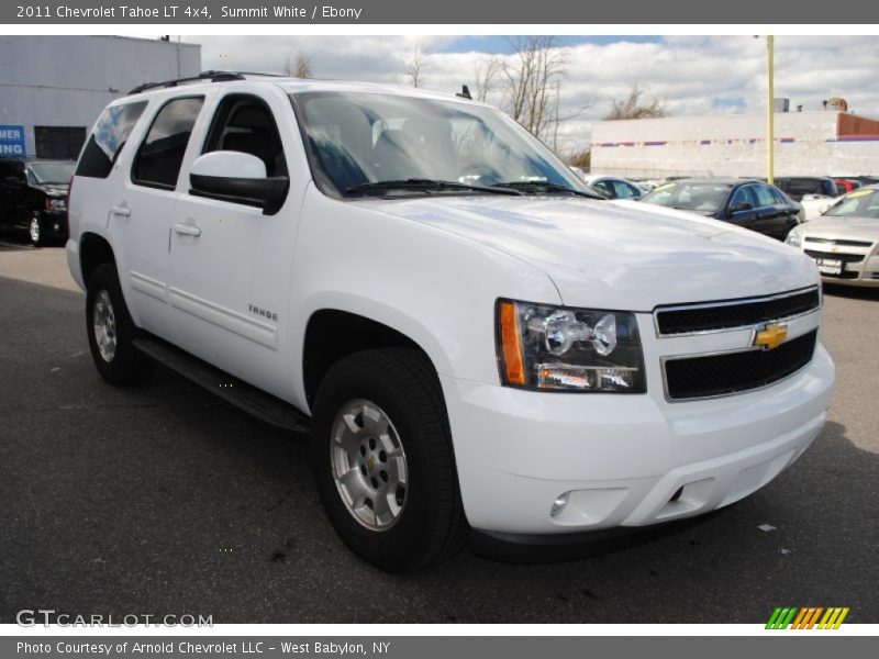 Summit White / Ebony 2011 Chevrolet Tahoe LT 4x4