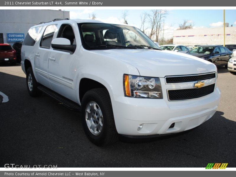 Summit White / Ebony 2011 Chevrolet Suburban LT 4x4