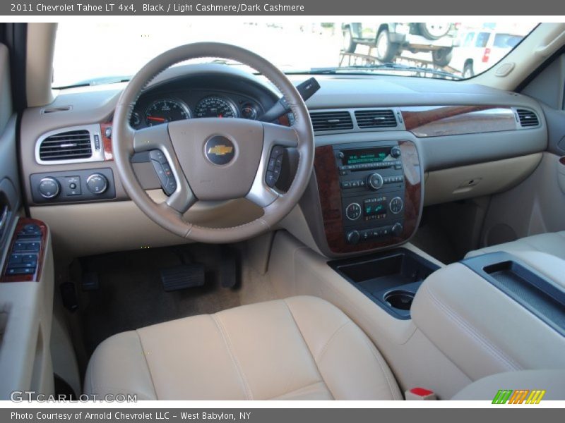 Black / Light Cashmere/Dark Cashmere 2011 Chevrolet Tahoe LT 4x4