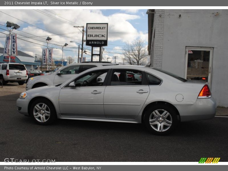 Silver Ice Metallic / Ebony 2011 Chevrolet Impala LT