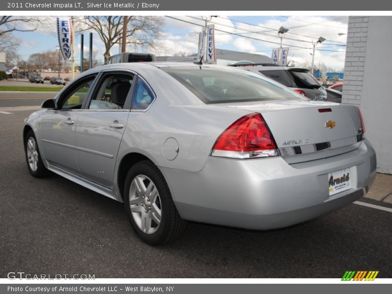 Silver Ice Metallic / Ebony 2011 Chevrolet Impala LT