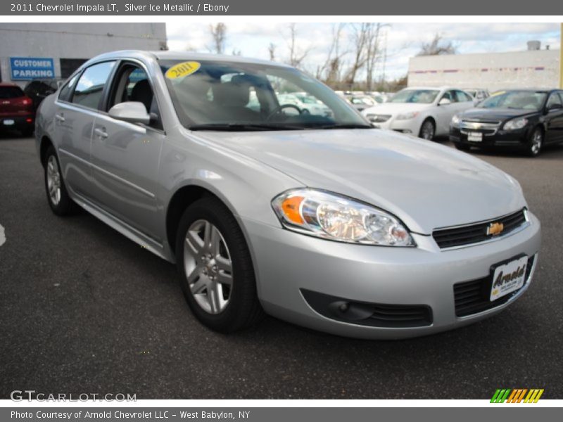 Silver Ice Metallic / Ebony 2011 Chevrolet Impala LT