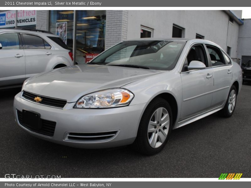 Silver Ice Metallic / Ebony 2011 Chevrolet Impala LS