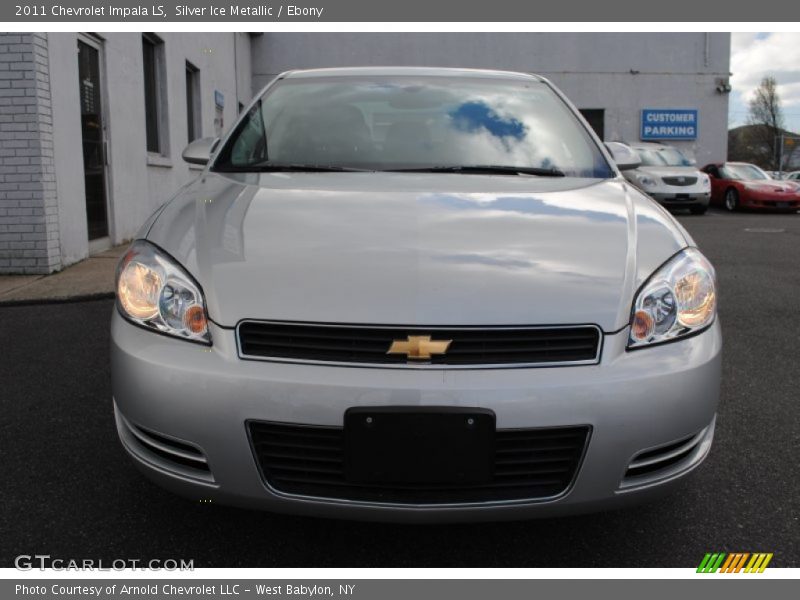 Silver Ice Metallic / Ebony 2011 Chevrolet Impala LS