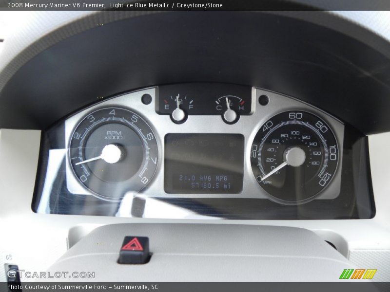  2008 Mariner V6 Premier V6 Premier Gauges