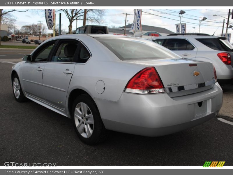 Silver Ice Metallic / Ebony 2011 Chevrolet Impala LS