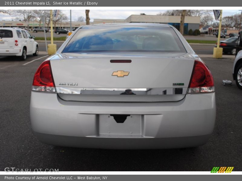 Silver Ice Metallic / Ebony 2011 Chevrolet Impala LS
