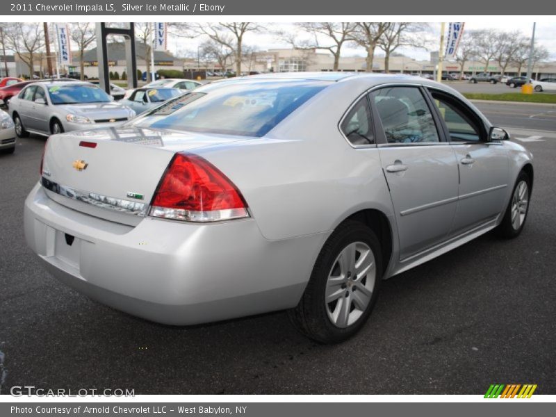 Silver Ice Metallic / Ebony 2011 Chevrolet Impala LS