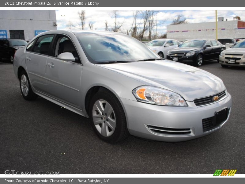 Silver Ice Metallic / Ebony 2011 Chevrolet Impala LS