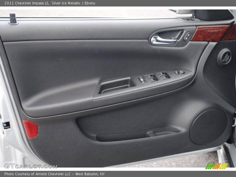 Silver Ice Metallic / Ebony 2011 Chevrolet Impala LS