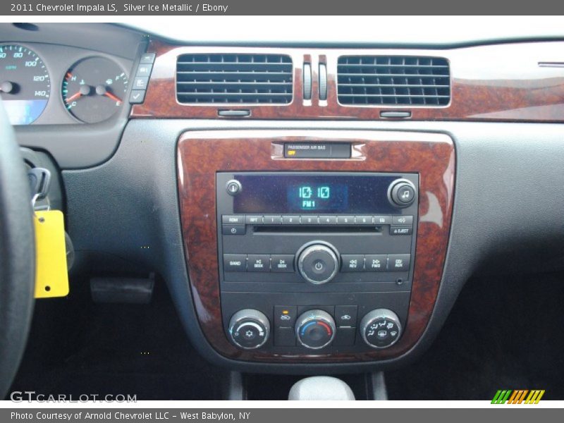 Silver Ice Metallic / Ebony 2011 Chevrolet Impala LS