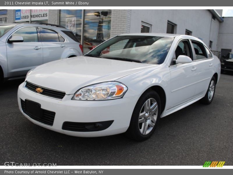 Summit White / Ebony 2011 Chevrolet Impala LT
