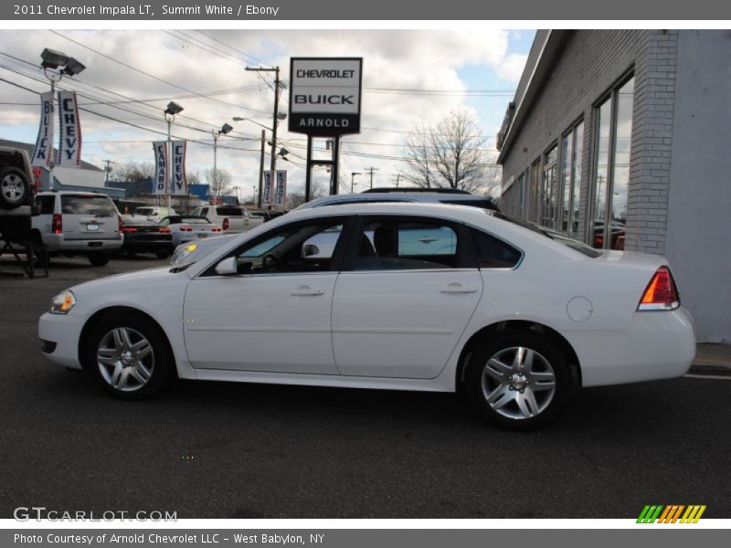 Summit White / Ebony 2011 Chevrolet Impala LT
