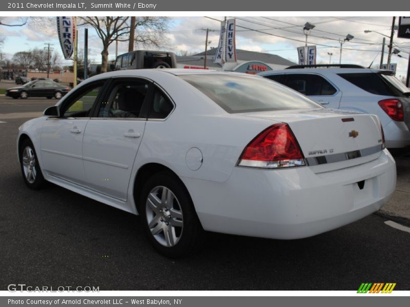 Summit White / Ebony 2011 Chevrolet Impala LT