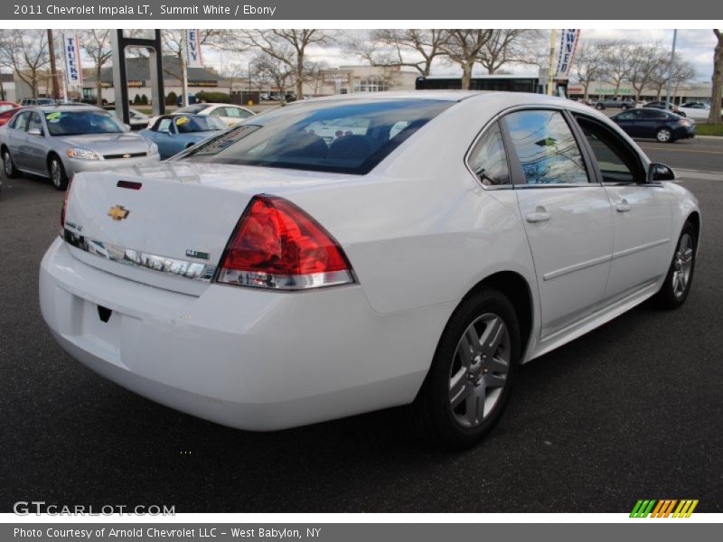 Summit White / Ebony 2011 Chevrolet Impala LT