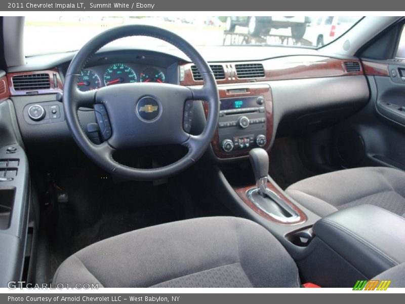 Summit White / Ebony 2011 Chevrolet Impala LT