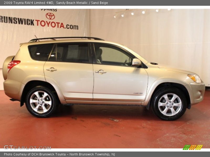 Sandy Beach Metallic / Sand Beige 2009 Toyota RAV4 Limited 4WD