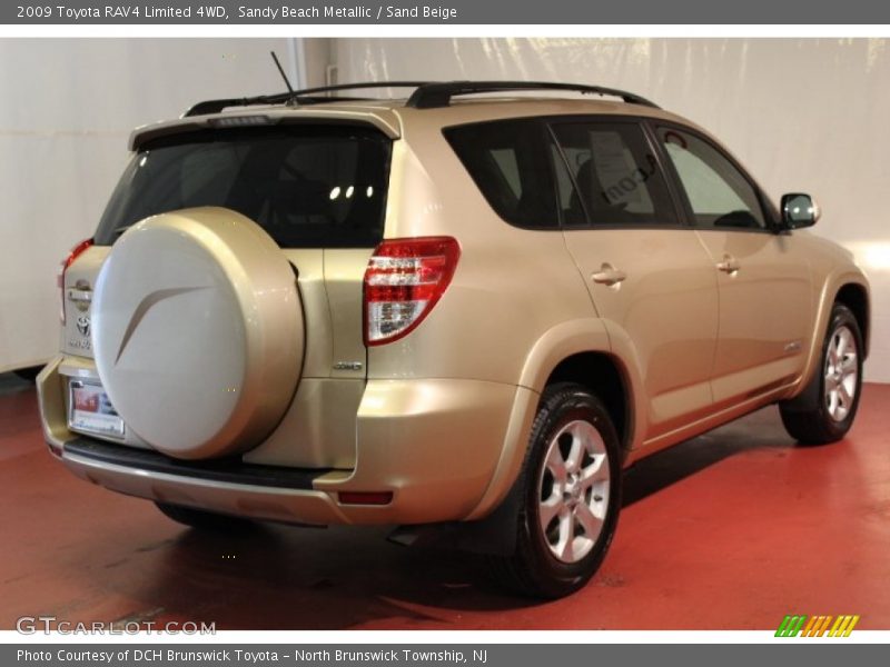 Sandy Beach Metallic / Sand Beige 2009 Toyota RAV4 Limited 4WD