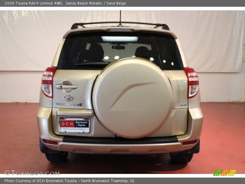 Sandy Beach Metallic / Sand Beige 2009 Toyota RAV4 Limited 4WD