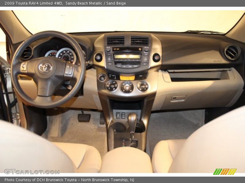 Sandy Beach Metallic / Sand Beige 2009 Toyota RAV4 Limited 4WD