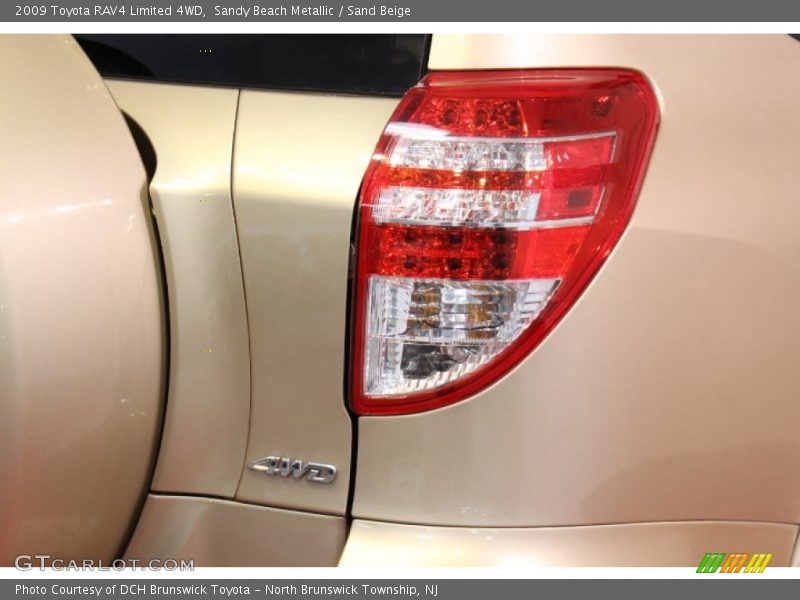 Sandy Beach Metallic / Sand Beige 2009 Toyota RAV4 Limited 4WD