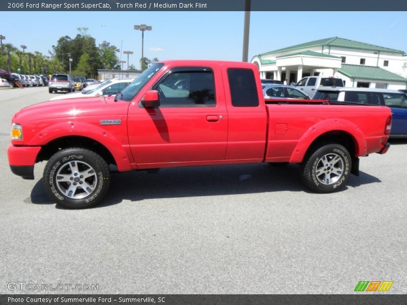 Torch Red / Medium Dark Flint 2006 Ford Ranger Sport SuperCab
