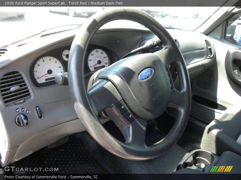 Torch Red / Medium Dark Flint 2006 Ford Ranger Sport SuperCab