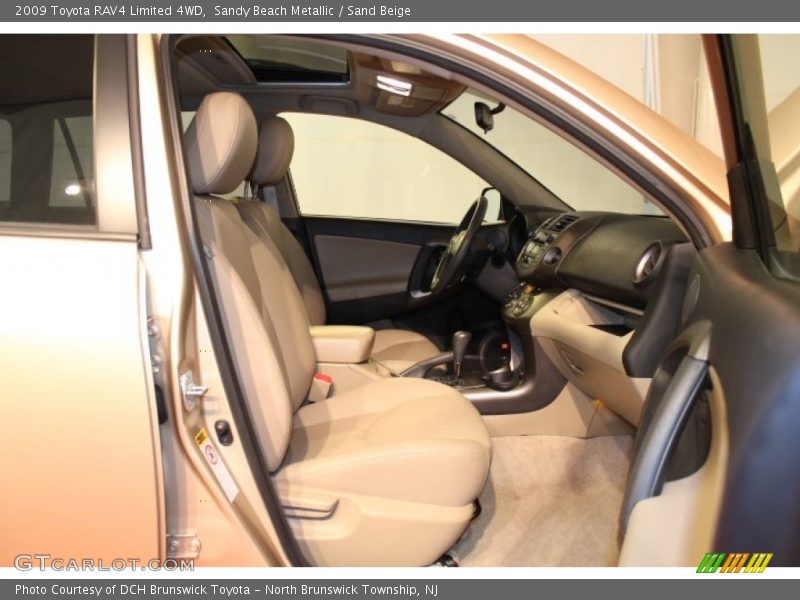 Sandy Beach Metallic / Sand Beige 2009 Toyota RAV4 Limited 4WD