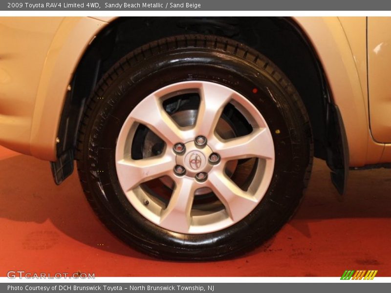 Sandy Beach Metallic / Sand Beige 2009 Toyota RAV4 Limited 4WD