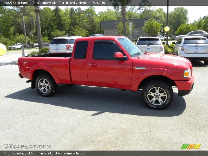 Torch Red / Medium Dark Flint 2006 Ford Ranger Sport SuperCab