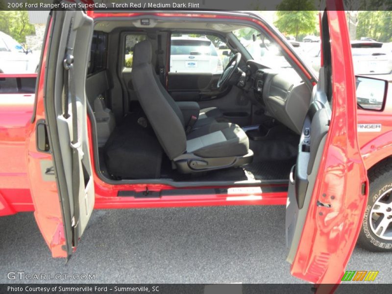 Torch Red / Medium Dark Flint 2006 Ford Ranger Sport SuperCab