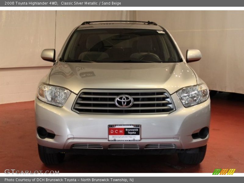 Classic Silver Metallic / Sand Beige 2008 Toyota Highlander 4WD