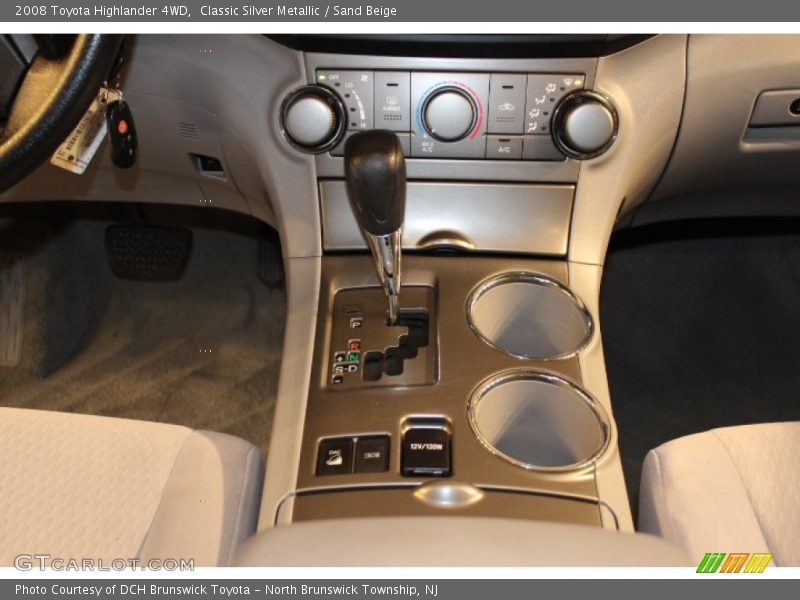 Classic Silver Metallic / Sand Beige 2008 Toyota Highlander 4WD
