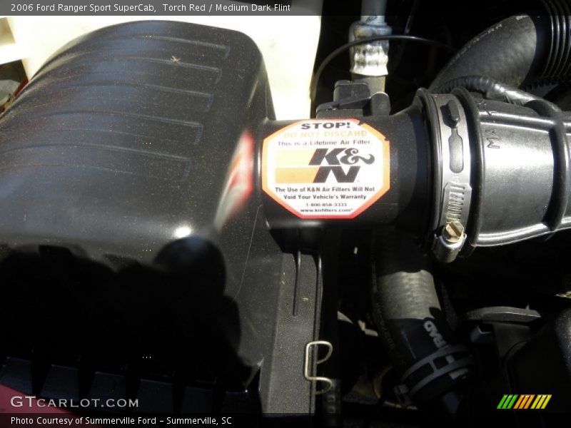 Torch Red / Medium Dark Flint 2006 Ford Ranger Sport SuperCab