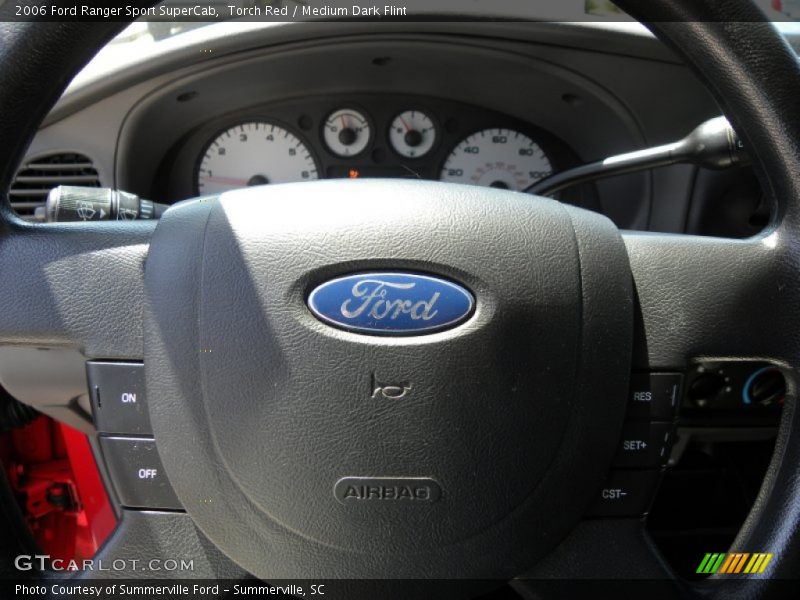 Torch Red / Medium Dark Flint 2006 Ford Ranger Sport SuperCab