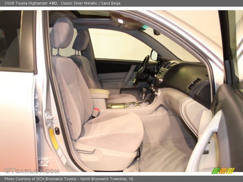 Classic Silver Metallic / Sand Beige 2008 Toyota Highlander 4WD