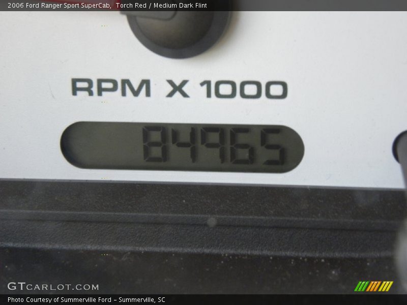 Torch Red / Medium Dark Flint 2006 Ford Ranger Sport SuperCab