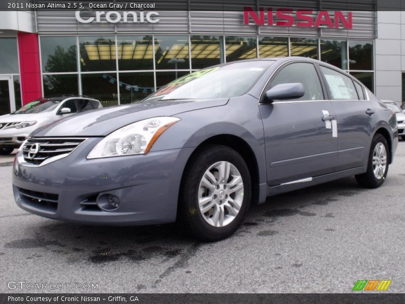 Ocean Gray / Charcoal 2011 Nissan Altima 2.5 S