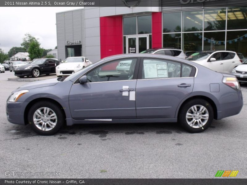 Ocean Gray / Charcoal 2011 Nissan Altima 2.5 S
