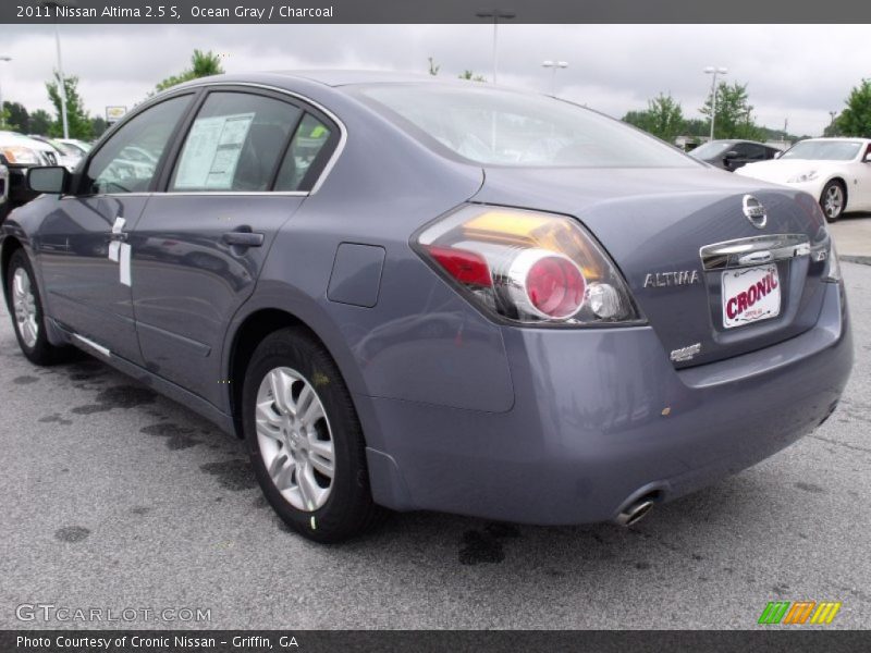 Ocean Gray / Charcoal 2011 Nissan Altima 2.5 S