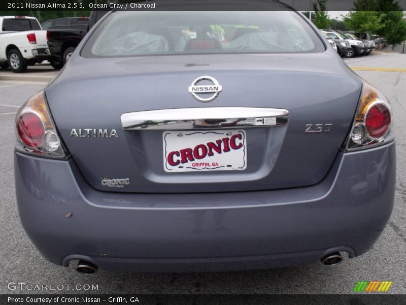 Ocean Gray / Charcoal 2011 Nissan Altima 2.5 S