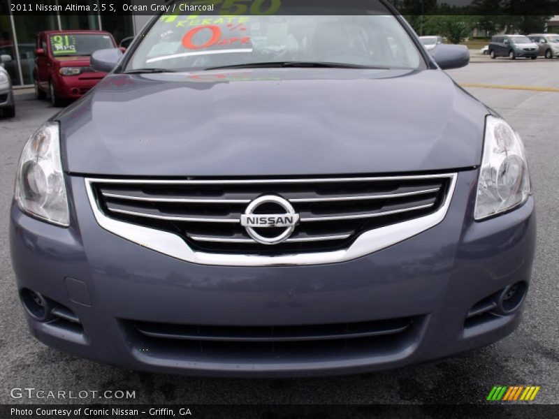 Ocean Gray / Charcoal 2011 Nissan Altima 2.5 S