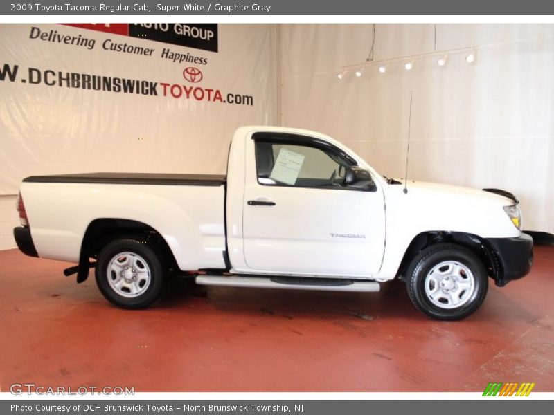 Super White / Graphite Gray 2009 Toyota Tacoma Regular Cab
