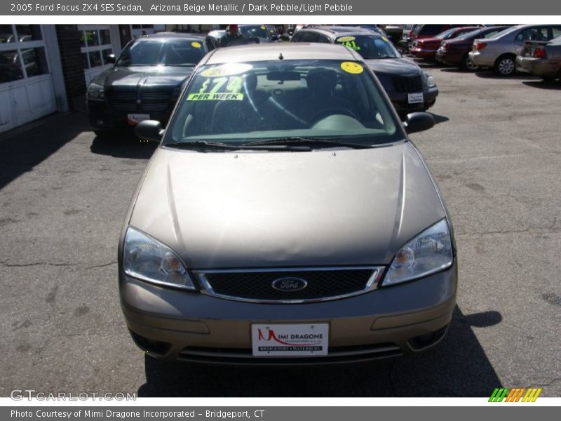 Arizona Beige Metallic / Dark Pebble/Light Pebble 2005 Ford Focus ZX4 SES Sedan