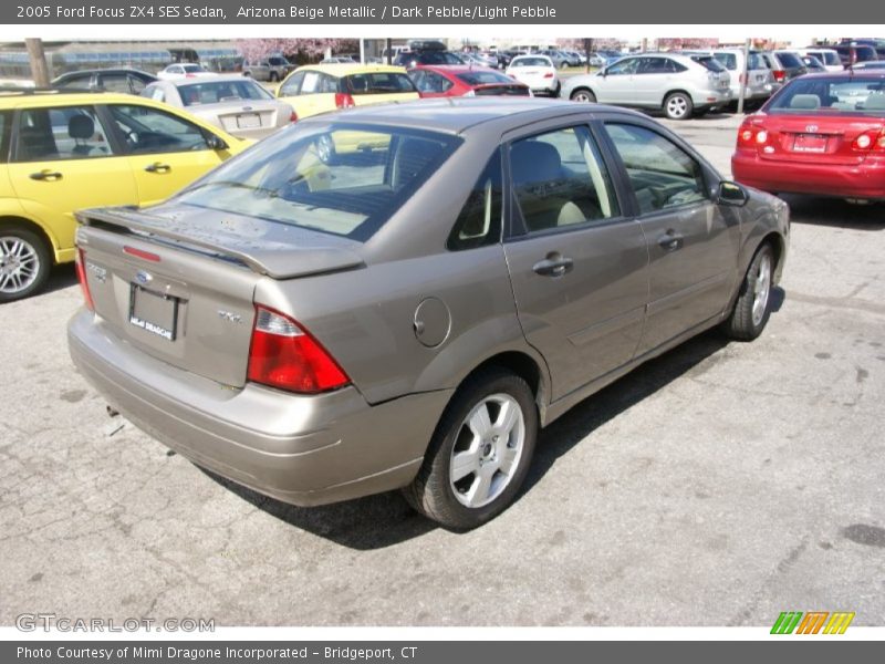 Arizona Beige Metallic / Dark Pebble/Light Pebble 2005 Ford Focus ZX4 SES Sedan