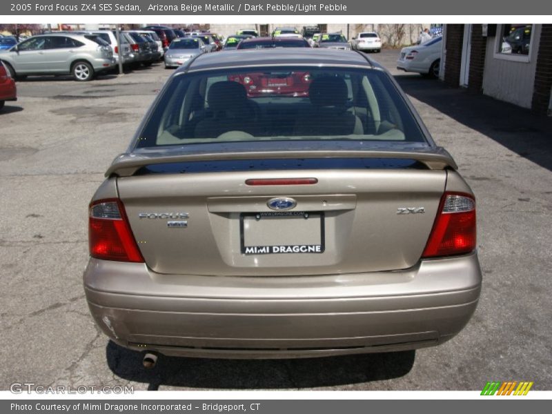 Arizona Beige Metallic / Dark Pebble/Light Pebble 2005 Ford Focus ZX4 SES Sedan