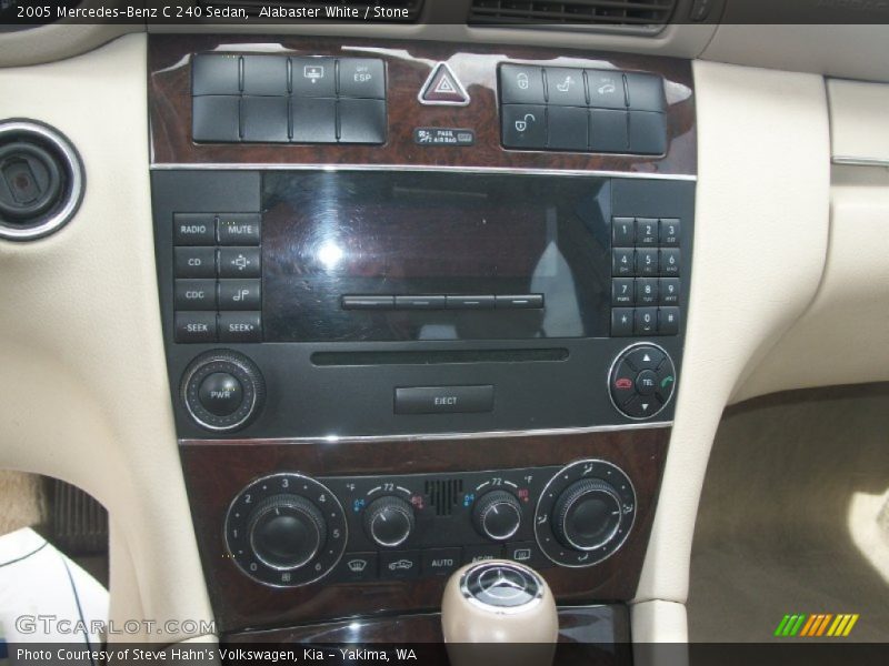 Alabaster White / Stone 2005 Mercedes-Benz C 240 Sedan