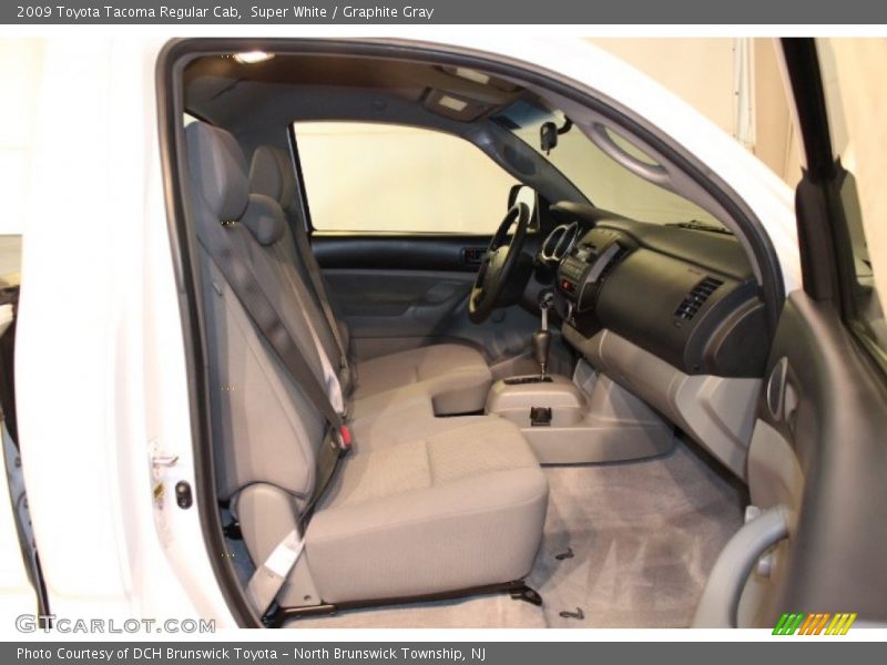 Super White / Graphite Gray 2009 Toyota Tacoma Regular Cab