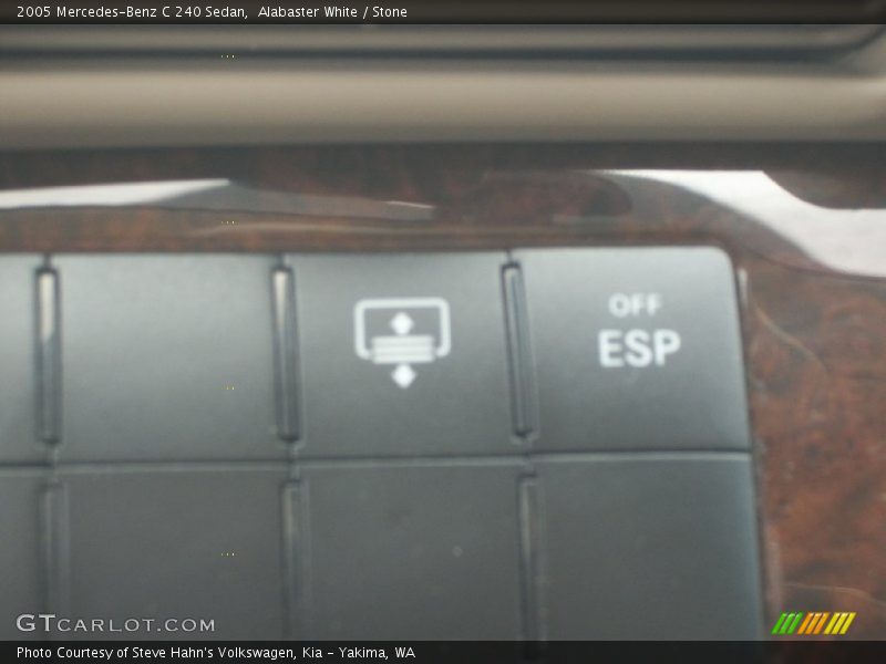 Alabaster White / Stone 2005 Mercedes-Benz C 240 Sedan