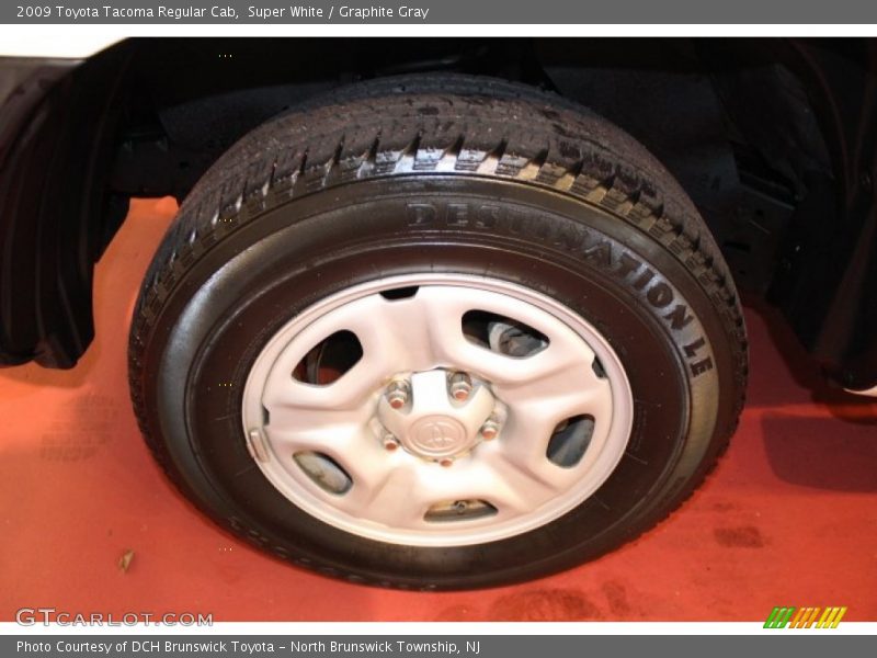Super White / Graphite Gray 2009 Toyota Tacoma Regular Cab